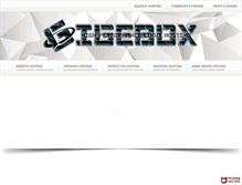 Tablet Screenshot of gigebox.com